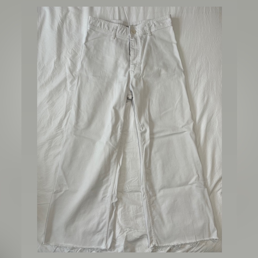 White ZARA jeans, size 12